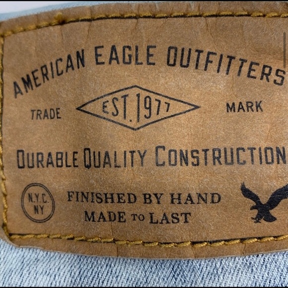 American Eagle Mens 28x30 original straight Light - Picture 3 of 5